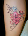Gladiolus tattoo