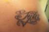 Husbands name tattoo