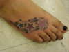 STAR FEET tattoo
