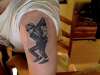 Walt Jabsco Grey Shaded tattoo