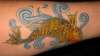 finished koi tattoo