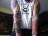 full sleeves both arms tattoo