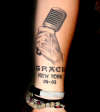 Jeff Buckleys Hand tattoo