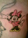 minnie mouse tattoo