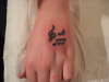musical notes tattoo