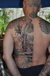 my back. tattoo