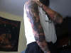 right arm in progress tattoo