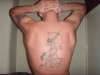 starsign on mi back tattoo