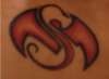 strange music tattoo