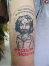 Charles Manson tattoo