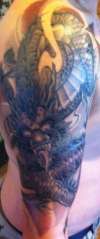 Dragon Half Sleeve tattoo