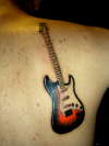 Fender Guitar tattoo