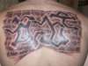 Graffitti tattoo