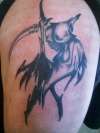 Grim Reaper tattoo