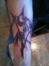 Grim reaper tattoo