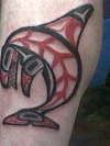 Haida Orca tattoo