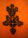 Icelandic Rune "love" tattoo