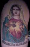 Immaculate Mary - Right Shoulder tattoo