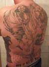 Left side view tattoo