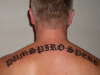 My Family Clan Motto tattoo
