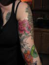My own sleeve in progress tattoo