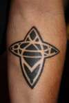 Pearl Jam Cross tattoo
