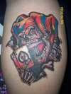 Skull Blackjack tattoo