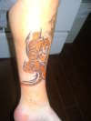 Tiger I did Myself tattoo