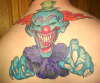 clown tattoo