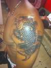koi cover up tattoo