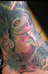 Baby Raptor By Beto Munoz Of Monkeyproink.com tattoo