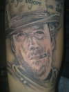 Clint Eastwood tattoo