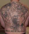 Full back, end of October 2010. tattoo