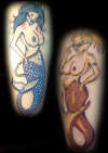 Mermaid tattoo by Ray Tutty tattoo