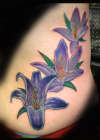 Orchids By  Beto Munoz Of Monkeyproink.com tattoo