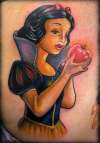 Snow White by Beto Munoz Of Monkeyproink.com tattoo