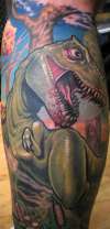 T-rex By Beto Munoz Of Monkeyproink.com tattoo