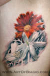 Three Flowers tattoo
