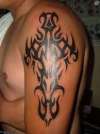 Tribal Dragon tattoo