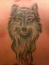 blue tattoo