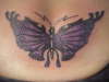 butterfly...lower back tattoo