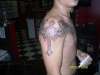 cross with wings tattoo