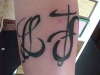 letters tattoo