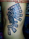 red skin style tattoo