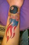 running horse tattoo
