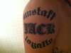 Amstaff Loyalty tattoo