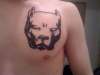 Amstaff tattoo