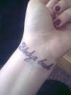 Blodyn Bach - Little Flower tattoo