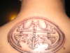 Celtic bat symbol tattoo