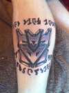 Decepticon - Let them fear as long as they hate tattoo